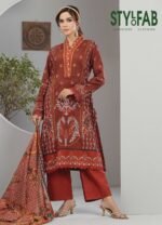 Pakistani Digital Printed Lawn-186
